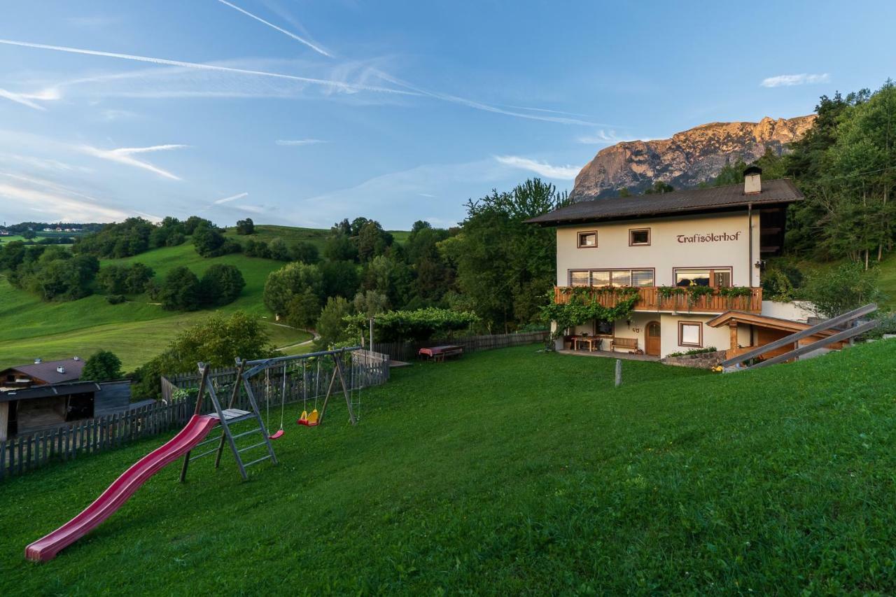 Gasthaus Trafisolerhof Völs am Schlern Exterior foto